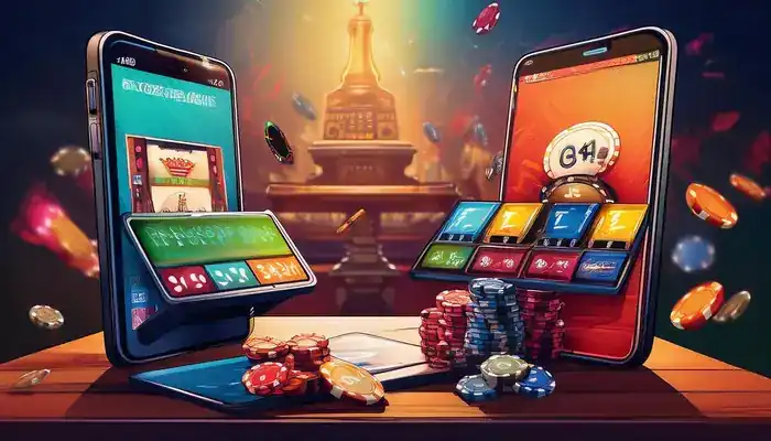 Reddy Anna app running on mobile phones with betting dashboard